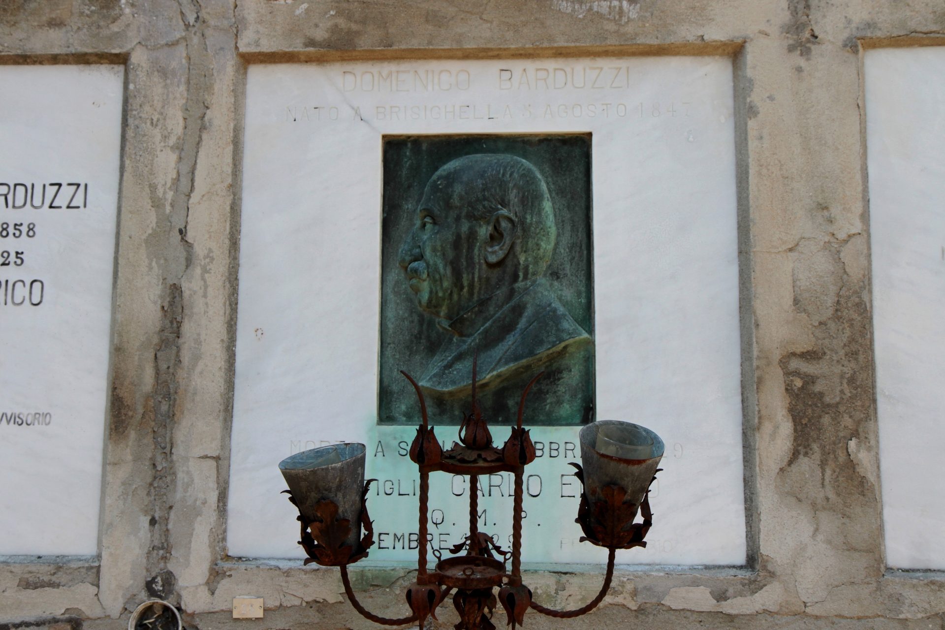 Domenico Barduzzi's tomb, Brisghella, Italy - 03.JPG